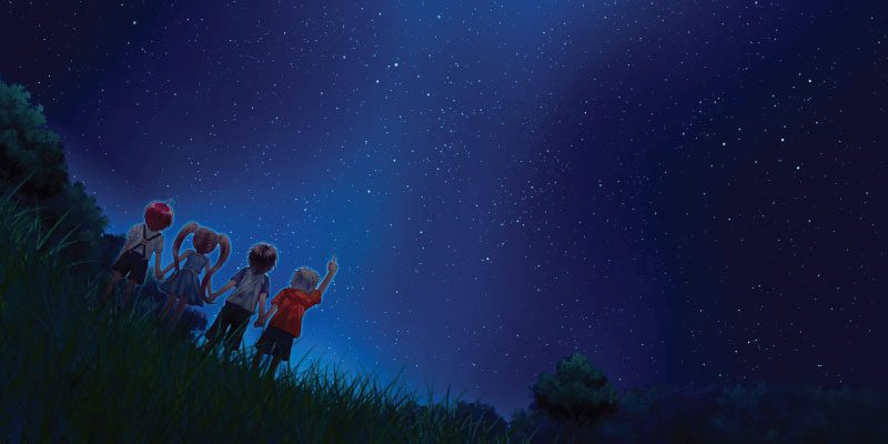 Five Ways to Enjoy the Night Sky with Your Kiddos