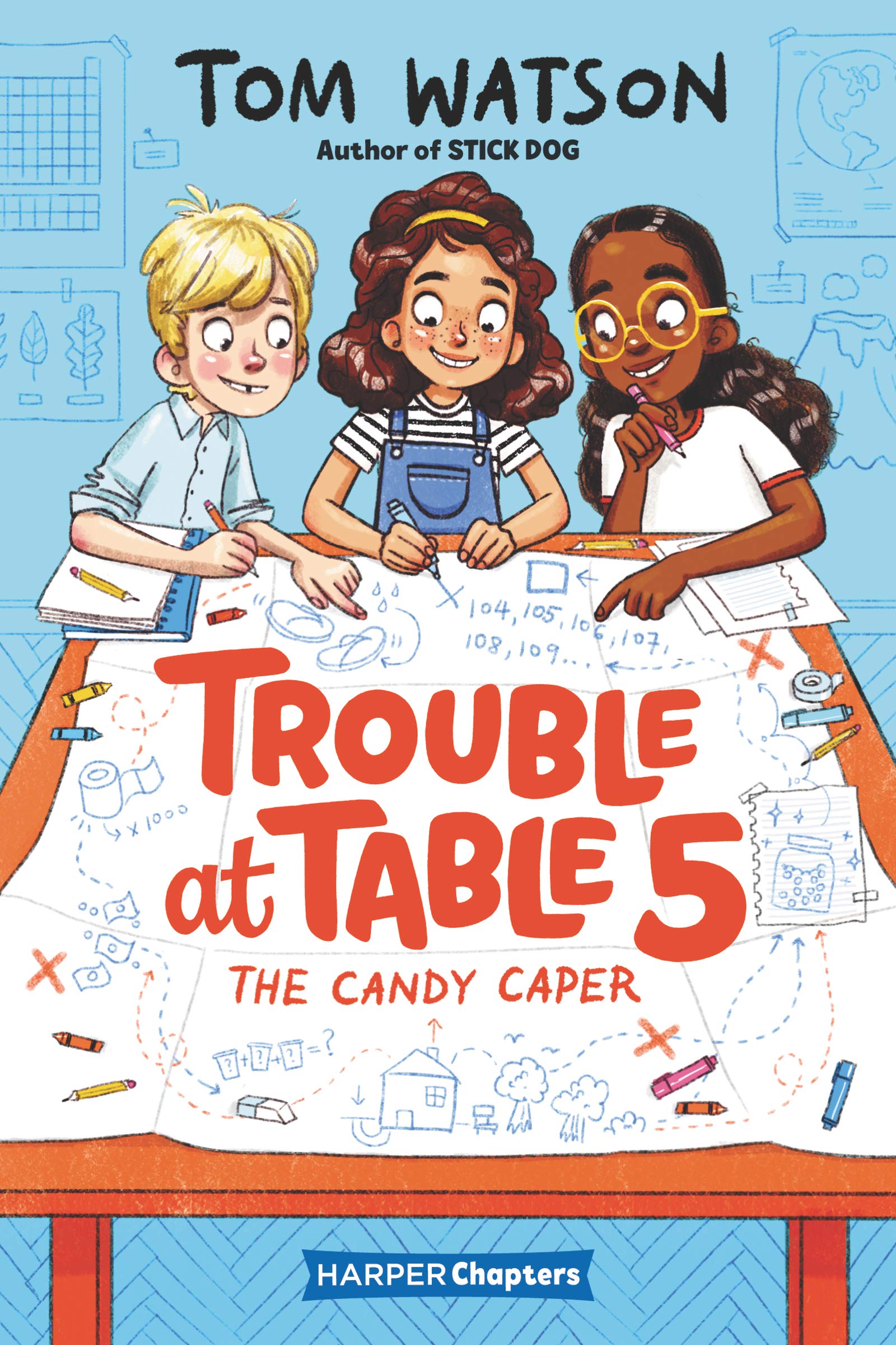 Trouble at Table 5 #1: The Candy Caper (HarperChapters)